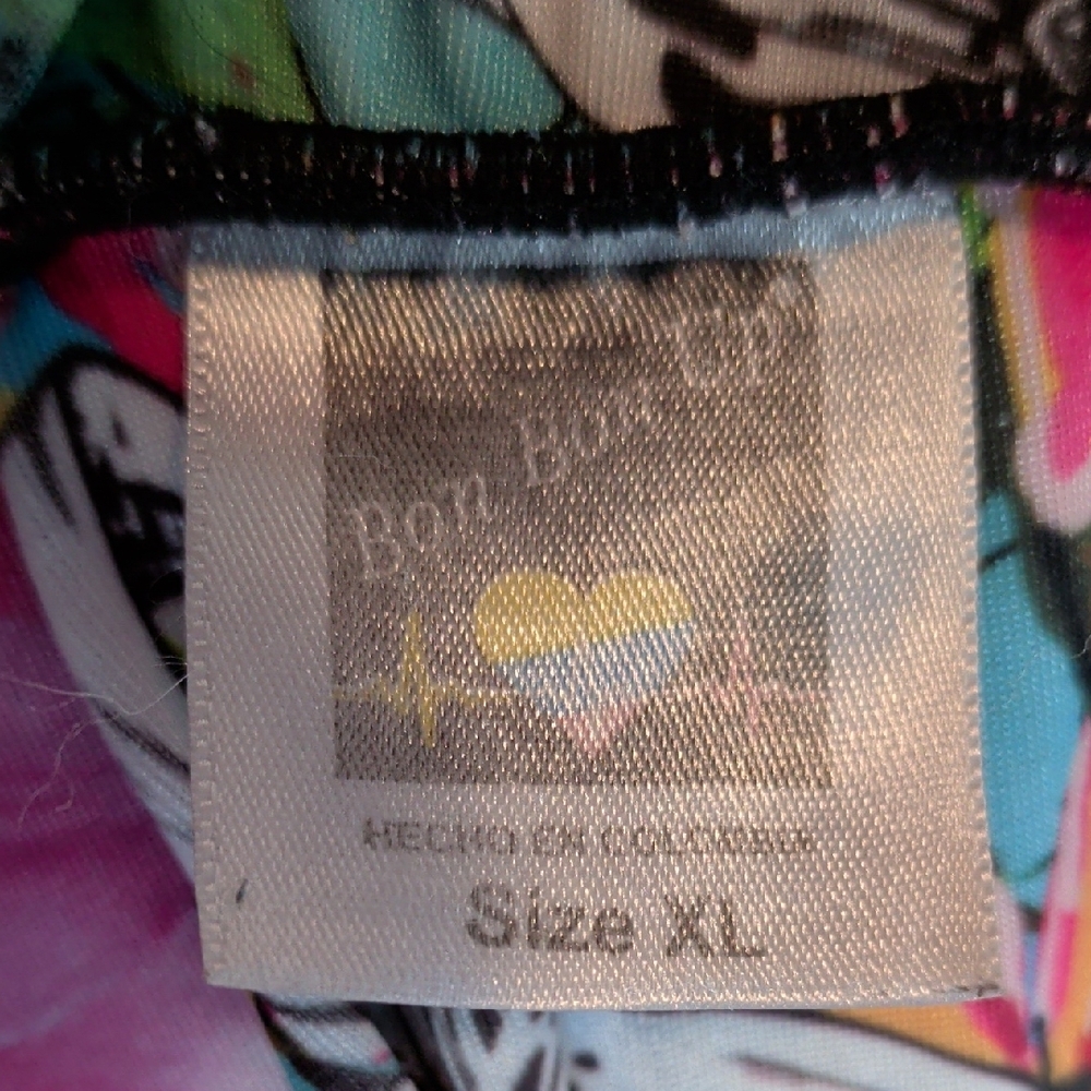 Vibrant Floral Leggings - Picture 3 of 4